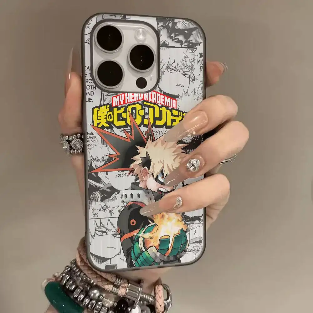 Anime My Hero Academia Soft Corrugated Transparent Phone Case