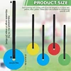 2pcs Adjustable Soccer Training Targets - Portable Football Goal Practice Boards For Shooting Drills, Durable TPE Material 5