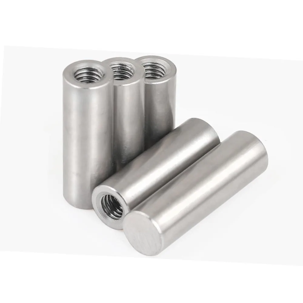 1/2/5pcs M2-M8 304 Stainless Steel Molding Embedded Internal Thread Bearing Cylindrical Position Roll Dowel Pin Cylindrical Locating Dowel Pin