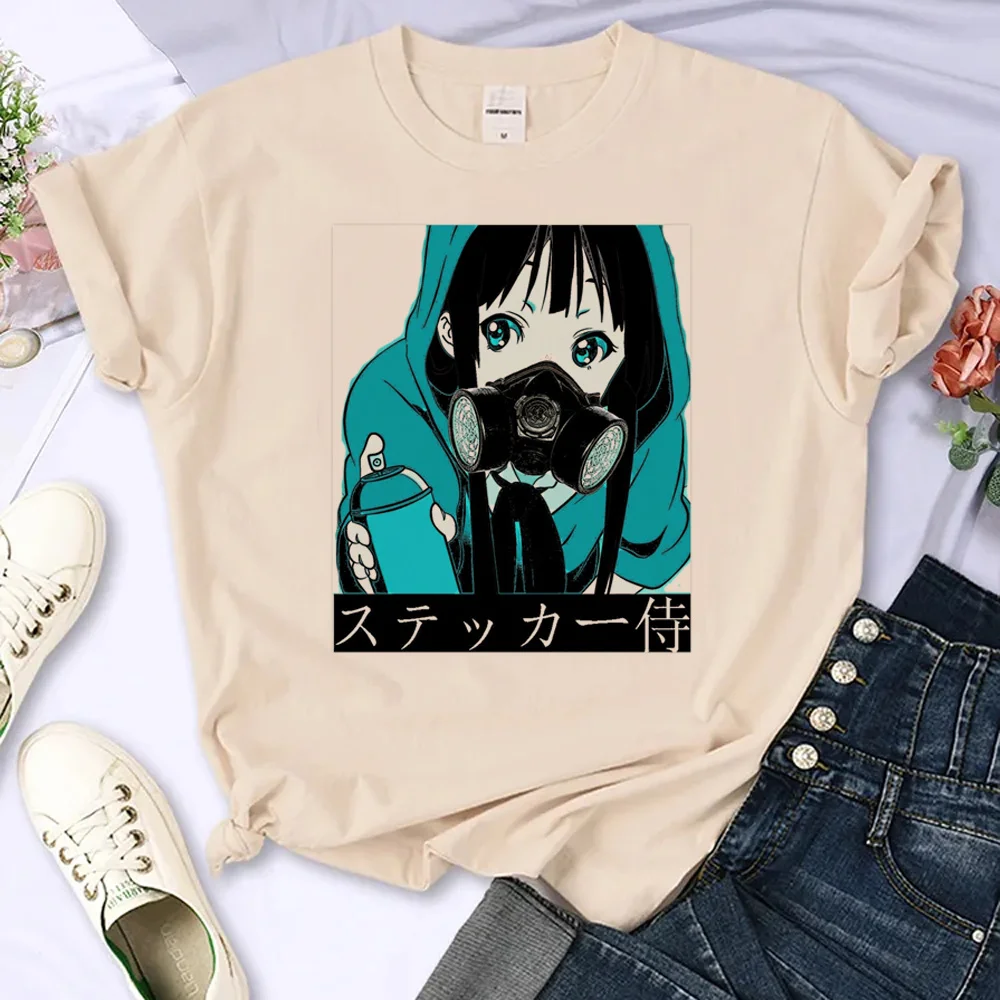 

Ritsu Tainaka k-on Tee women comic tshirt girl comic clothing