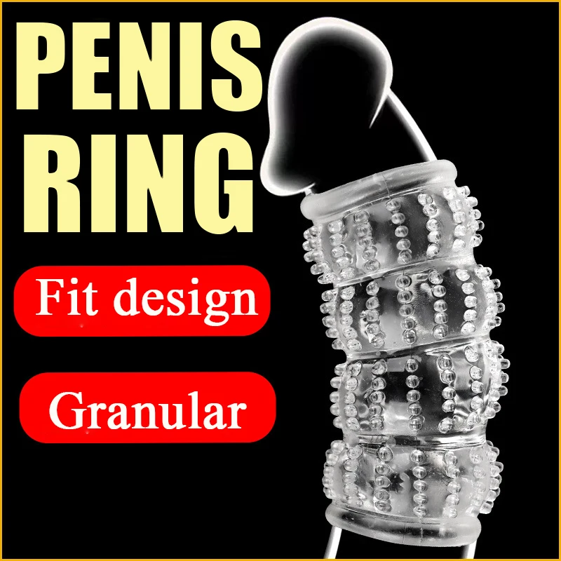 

Penis Ring For Men Delay Ejaculation Stronger Erection Sex Toys To Please Wife Masturbation Stimulation Toy Cock Ring for couple
