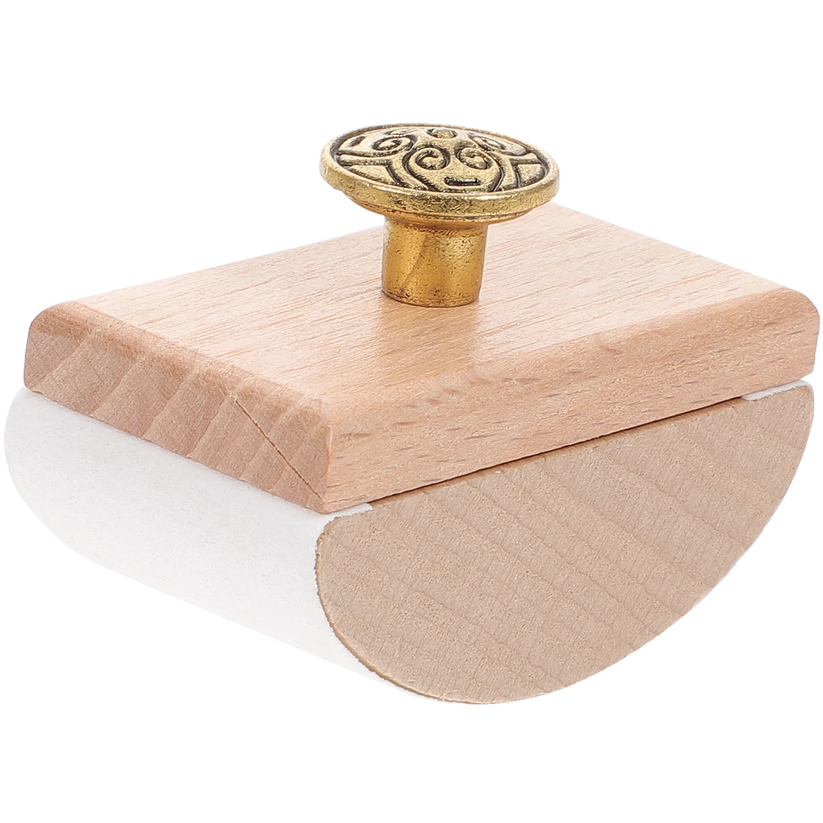 

Portable Wooden Rocker Blotter Ink Ink Absorbing Wooden Calligraphy Seal Quick-Drying Tool Office School Rocker Blotter Supply