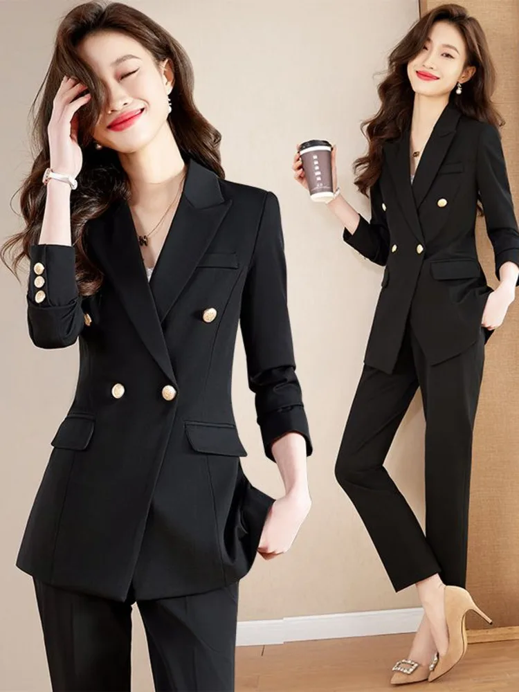 Brielle Blazer Femme – Casual Loose Fit Polyester Jacket with Elegant Collar main image 0