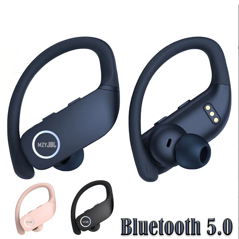

mzyJBL Z9 TWS Bluetooth 5.3 Earphones Wireless Sport Headphone Touch Control HiFI Stereo Waterproof EarHook Headset With Mic