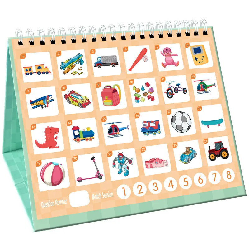 Guess Who I Am? - Interactive Family Calendar Edition Board Game，Fun Logic，Perfect Parent-Child Interactive Game!