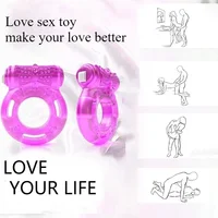 Verzögerung Ejakulation Cock Ring Vibrator Vibrierende Ringe Klitoris Stimulator Penis Erigierte Erektion Verbessern Sex Fähigkeit Sex Spielzeug Männer 4