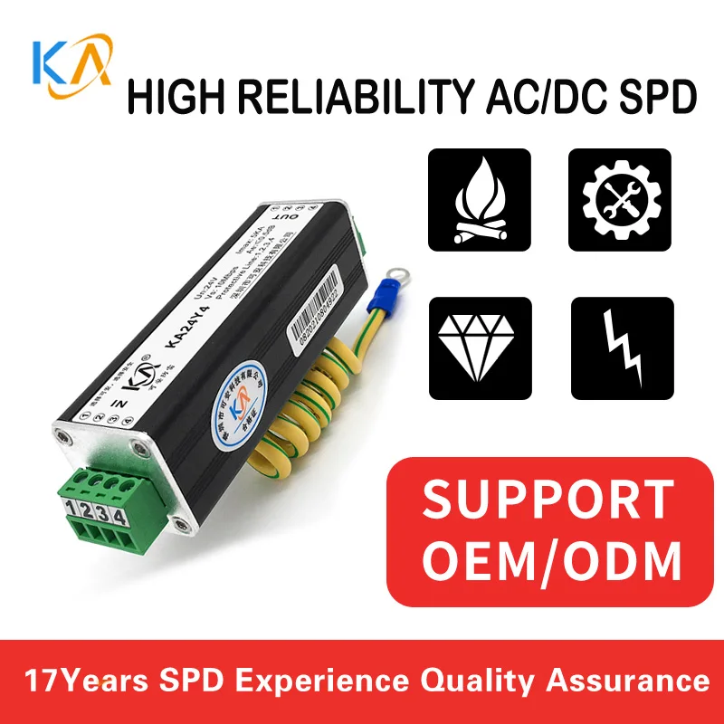 Lightning Protection Arrester Rs485 Lightning Protection Fire