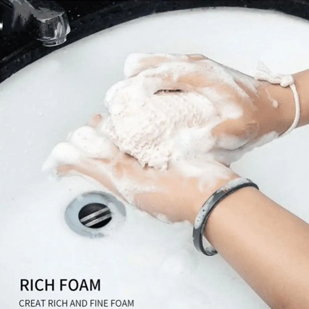 5Pcs Soap Foaming Net Mesh Bags Bath Washing Tools Body Cleaning Bubble Helper Mesh Deep Cleaning Delicate Foam Cotton Net exfoliating soap bag