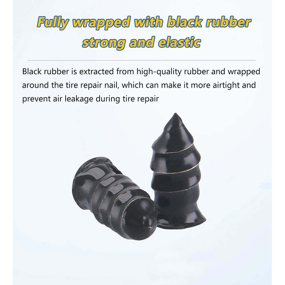 Electric Scooter Tubeless Tire Repair Nail Kit for Kaabo Dualtron KUGOO M5 Ninebot Vacuum Tyre Nail Puncture Repairing Tools