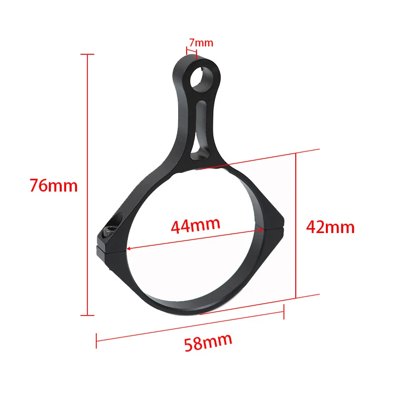 Rifle Scope Mount Rifle Scope Mount Ring Scope Riser Mount Scope Mount Adapter Optics Riflescope Throw Lever Fit For 42mm-47mm Dia. Rifle Scope Adjustment Accessories