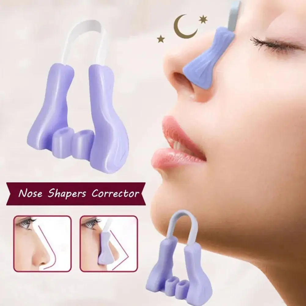 

Nose Shaper Clip Nose Up Lifting Shaping Bridge Straightening Slimmer Device Silicone Nose Slimmer No Painful Hurt Beauty Tools