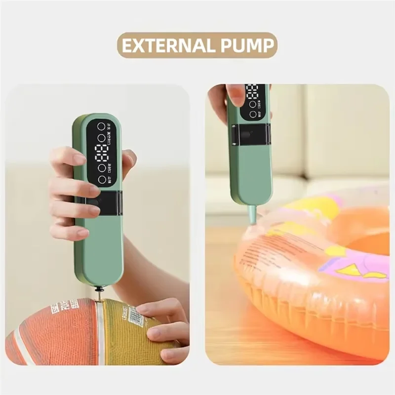 B06B-Mini Wireless Automatic Vacuum Sealer Plastic Sealer Machine Automatic Vacuum Sealer Green