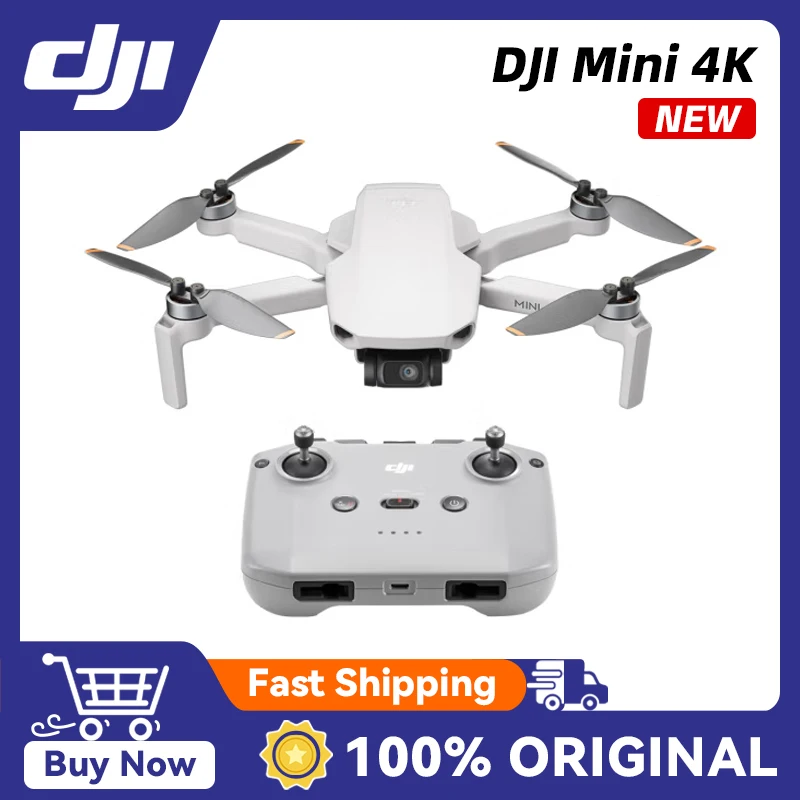 DJI 미니 드론, 4K, 30fps, HDR, 20km, FHD 비디오 변속기, 오리지널 브랜드, 새로운 재고