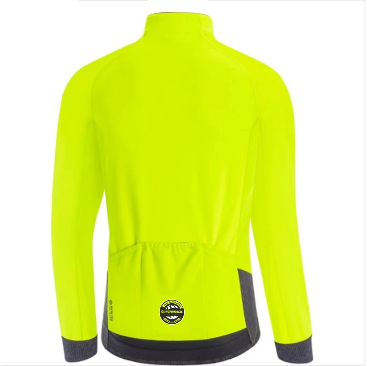 HotSale Men's Winter Cycling Jersey Fluor Thermal Fleece Long Sleeve Jackets RIGHTTRACK Outdoor Road Bike Apparel
