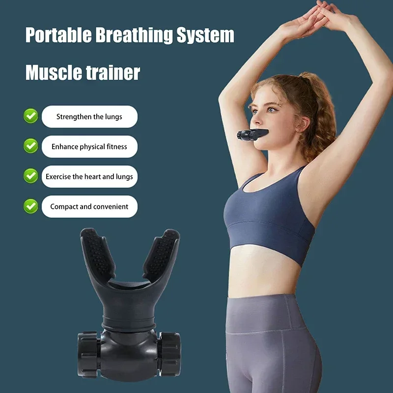 Physiotherapy Rehabilitation Respiratory Trainer Portable Exercise Equipment for Heart and Lungs Sport Muscle Training breathing exerciser breathing trainer muscle trainer