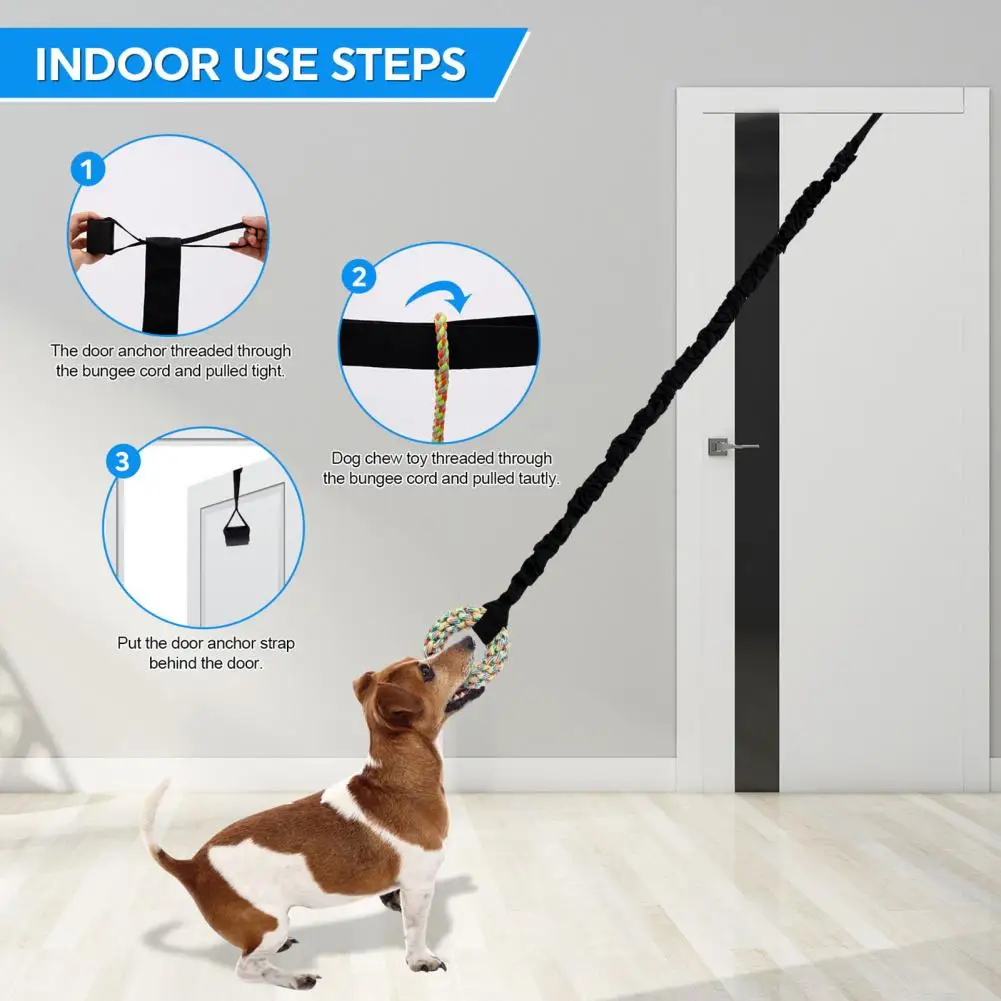 For Dogs Tether Tug Dog Toys Dog Bungee Tug Toy Hanging From Tree,Outdoor  Tether Tug Of War Interactive Dog Rope With Chew Lure For Small Medium  Large Dogs Blue I4553708662 Small Dog