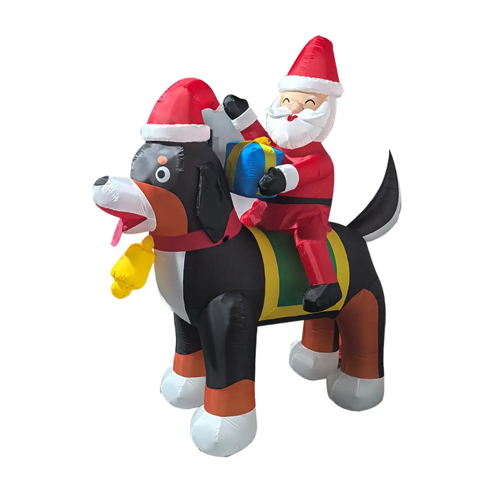 Santa Claus Lighted Christmas Inflatable Xmas Decor for Backyard Home Garden Santa Claus Lighted Christmas Inflatable Xmas Decor for Backyard Home Garden