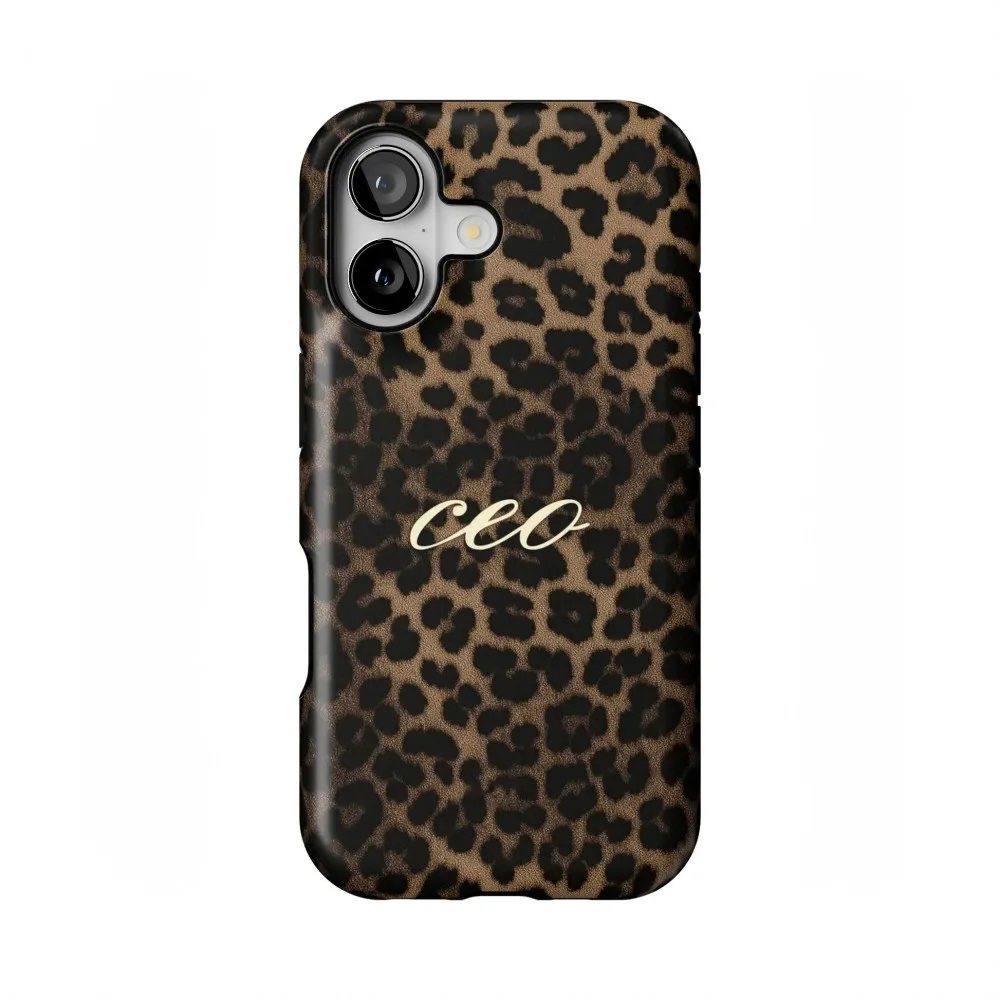 Luxury Double-Layer Back Cover with Stripe Dots Design by Miss Angel