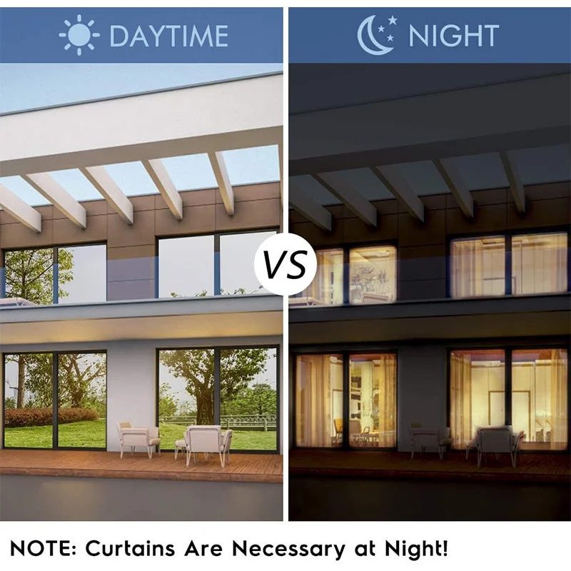 One Way Mirror Window Film Daytime Privacy
