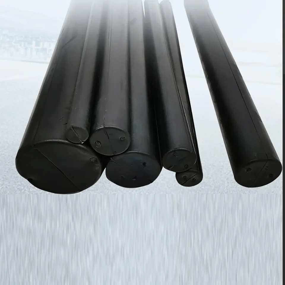 Barre Gomma Naturale Nera Barre Rotonde In Gomma Naturale Nera: Diametro 21- 150mm, Lunghezza 40-500mm, Perfette Per Fai Da Te, Scivoli E Materiali! Materiale Antiscivolo - Foto 5