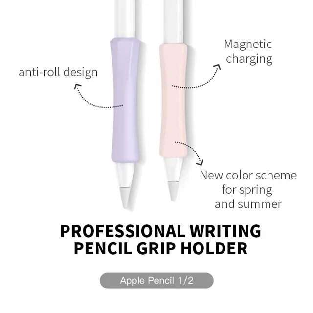 Apple Pencil의 편안한 그립: 소프트 그립 실리콘 홀더 Apple Pencil의 편안한 그립: 소프트 그립 실리콘 홀더