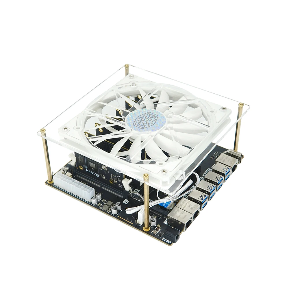 Sipeed Lichee Cluster  Linux Ŭ ǻ, minilTX , 100Gb ̴ Ŀ, BMC, 4A RISC-V, TH1520