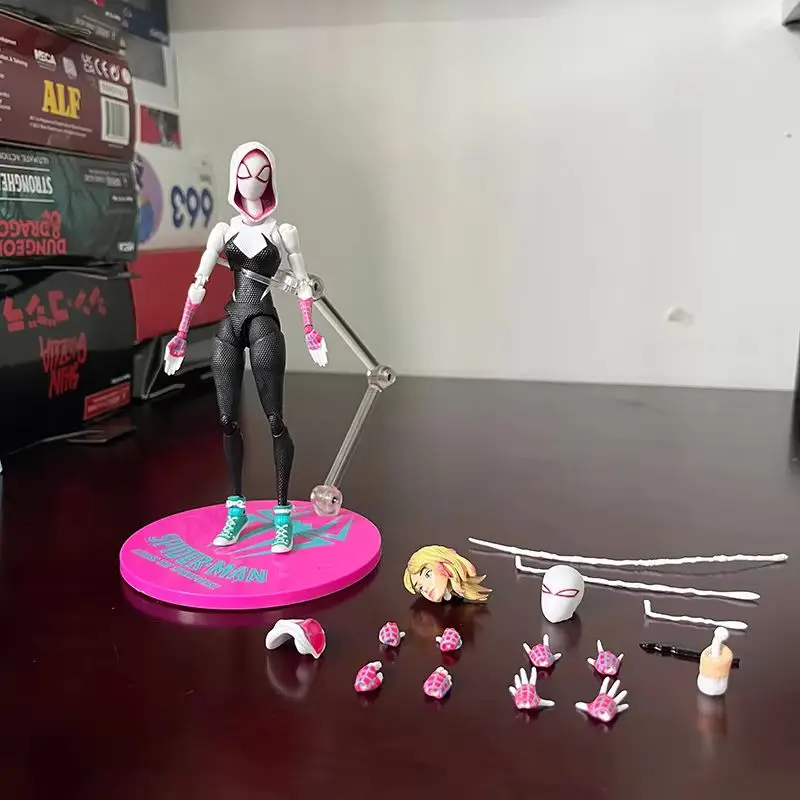 スパイダーグウェン アクションフィギュア - Shf グウェン ステイシー
