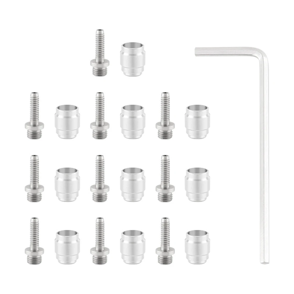 Hose Fitting Kit Hose Fitting Kit 10pcs Olive 10pcs Insert With Wrench For SRAM Hydraulic Brakes Hose Fitting Kit Cycling Parts