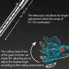 Brushless Electric Lawn Mower Cordless Grass Trimmer Branches Shrub Pruning Cutter Garden Tools Line Reel For Makita 18V Battery 4