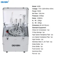 Unité dentaire portable de qualité supérieure série 402, boîte de traitement mobile, unités de turbines dentaires 4