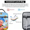 Plim-Plims Product Insulated Lunch Bag For Travel Food Storage Bag Portable Cooler Thermal Lunch Boxes 5