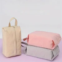 Portable Underwear Storage Bag Large Capacity Multifunctional Foldable Cotton Material Travel Essentials Socks Organizer Handbag 1