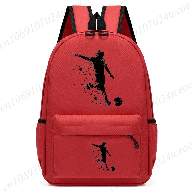 Kids Backpack School Bag Football Player Print Backpack Children Travel Bagpack Kindergarten Child School Bags New Bagpack - 5