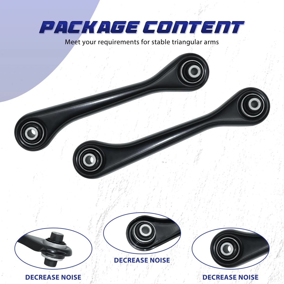 AzbuStag 8 pz posteriore superiore inferiore braccio di controllo barra stabilizzatrice collegamento per Volkswagen Tiguan coniglio Passat Audi A3 TT 2005-2011 - immagine 5