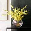 Iridescent INS-style multicolored ball glass vase holographic hydroponic flower glass ware home rose lily flower arrangement 6