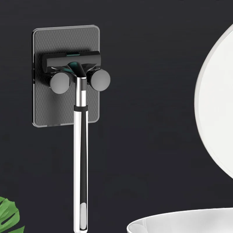 1PC No-punch power plug rack hand razor rack accessories make-up brush holder key holder