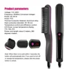 Multifunctional Hair Comb Brush Beard Straightener Hair Straighten Electric Beard Straightening Comb Quick Hair Styler For Men 3