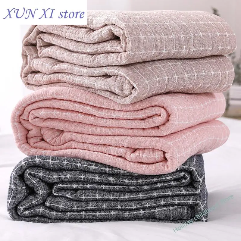 

Japanese simple casual blanket Cotton gauze sofa cover multifunctional throw blanket for beds home decor sofa towel bedspread