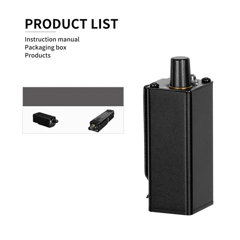 GROCE-미니 HIFI 헤드폰 앰프 XLR 3.5MM 오디오 인터페이스 앰프 변환기 클립 마운트 휴대용 헤드폰 앰프