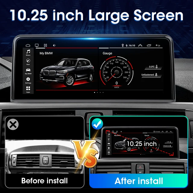 BMW 차량을 위한 안드로이드 11 자동차 라디오