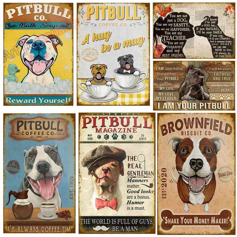 

Жестяной знак в стиле ретро для ванной комнаты, забавный жестяной знак для мыла питбуля, уникальный знак для мытья лап, знаки для ванной комнаты, Настенный декор 8x12 дюймов