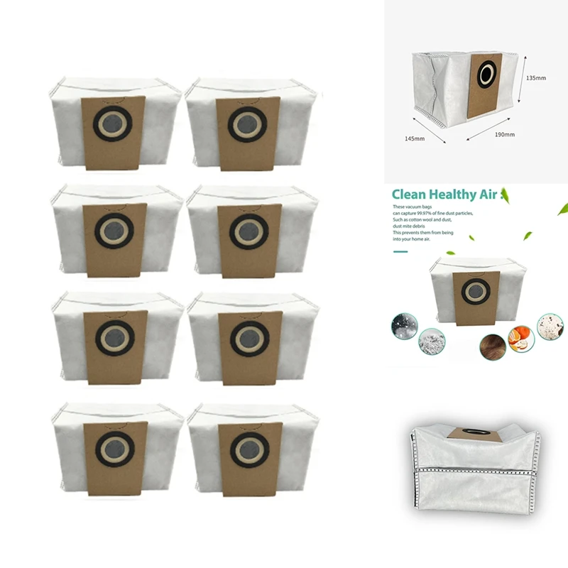 

Promotion!Dust Bag For VIOMI Alpha2 Pro Robot Vacuum Cleaner Rubbish Bag Replacement Spare Parts Accessory