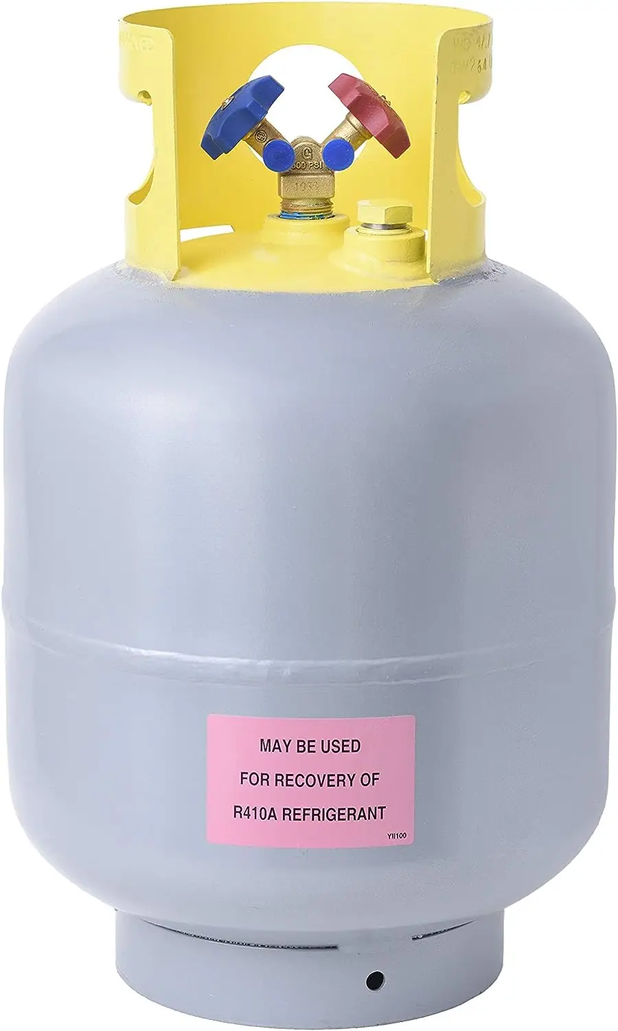 

50 Pound Refrigerant Recovery Cylinder Tank , Gray