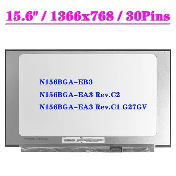 Schermo LCD per Laptop da 15.6 "Slim N156BGA-EA3 Rev.C2 Rev.C1 G27GV N156BGA-EB3 EDP 30pin 1366x768 pannello di visualizzazione