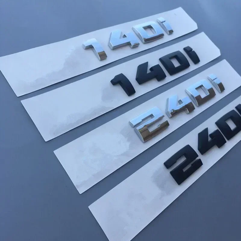 BMW용 3D ABS 리어 부트 트렁크 엠블럼 배지 로고, 자동차 스티커, BMW F10 F30 E36 E90 M M140i M240i M340i M440i M540i M640i M740i