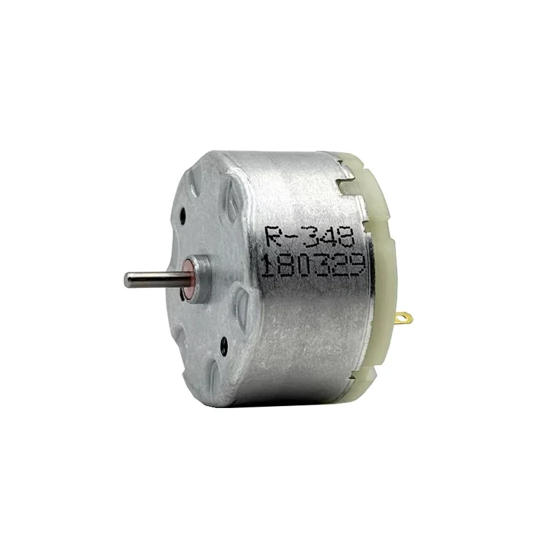 미니 500 모터 RK-500TB-13500 DC 6V-12V 5600RPM 마이크로 스핀들 32mm 원형 DIY 장난감 청소 로봇 향수 제조기용