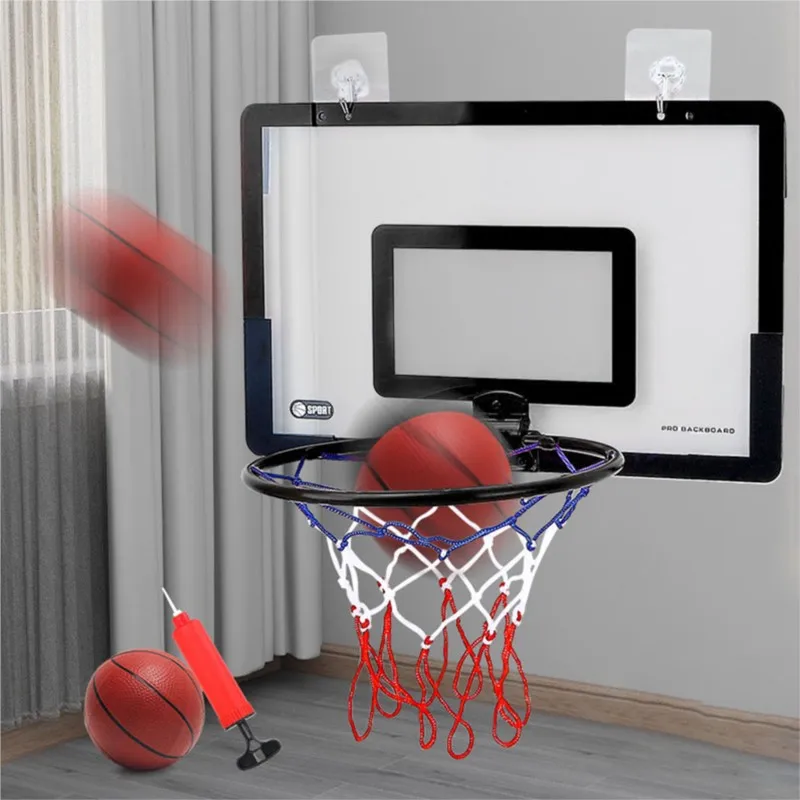 Jouets de sport pour enfants, balles de basket-ball, jouets pour garçons et  filles de 3 ans et plus, Type mural pliable, cerceau de basket-ball, jeux  d'extérieur et d'intérieur - AliExpress