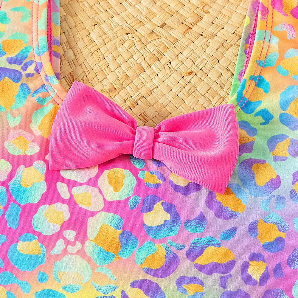 Girls Swimwear Bow Ruffle One-piece Bathing Suit Teen Girls Summer Beach Wear one piece swimsuit children swimwear children swimsuits