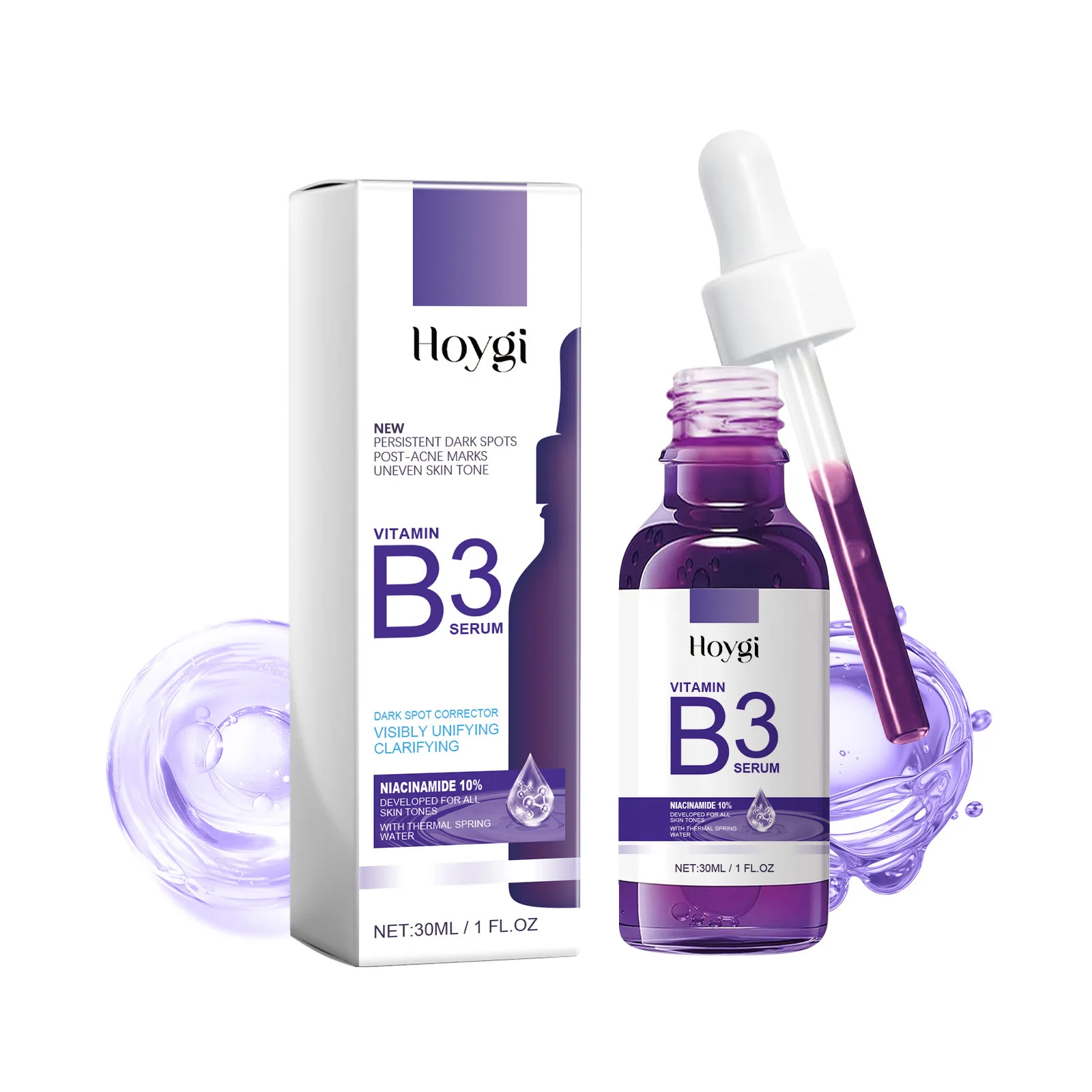 Vitamin B3 Serum Fade Dark Spot Chloasma Lighten Melanin Pigmentation Smooth Pores Rejuvenation Brightening Moisturizing Essence 2