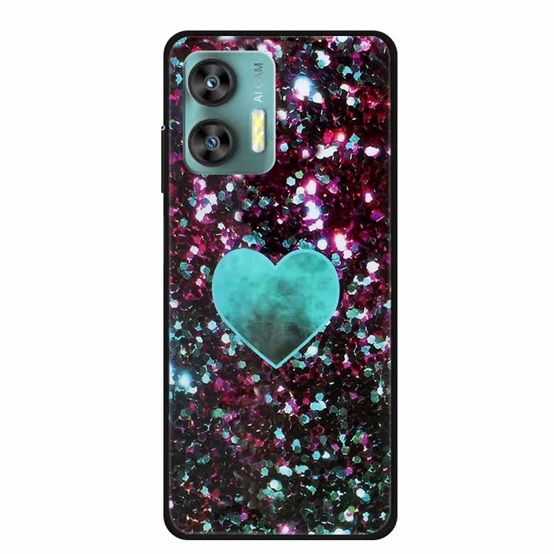 Colorful Marble Space TPU Silicone Soft Back Cover Case - Fashionable Protective